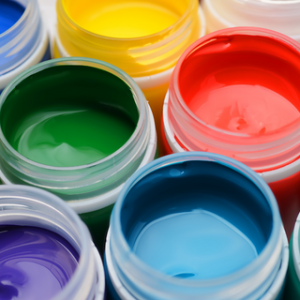Variedad de pinturas